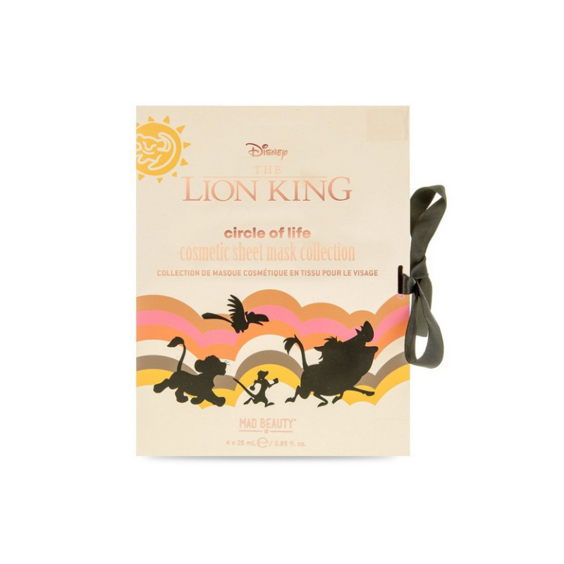 Mad Beauty Lion King Cosmetic Sheet Mask 4x25ml