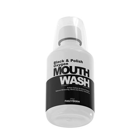 Black & Polish Oxygen Mouthwash 250 ppm F- Στοματικό διάλυμα 250ml