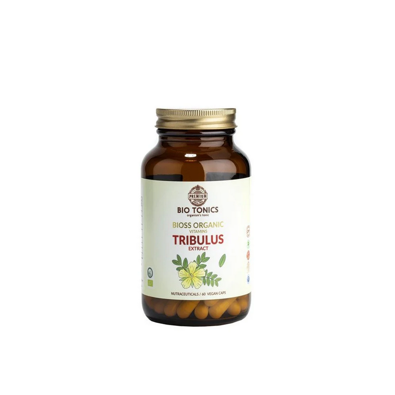 Bio Tonic Tribulus Λίμπιντο Σεξουαλική υγεία 400mg 60 Vegan Κάψουλες