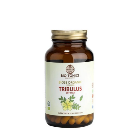 Bio Tonic Tribulus Λίμπιντο Σεξουαλική υγεία 400mg 60 Vegan Κάψουλες