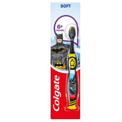 Colgate Soft Οδοντόβουρτσα 6+ Ετών Batman Κίτρινη 1τμχ