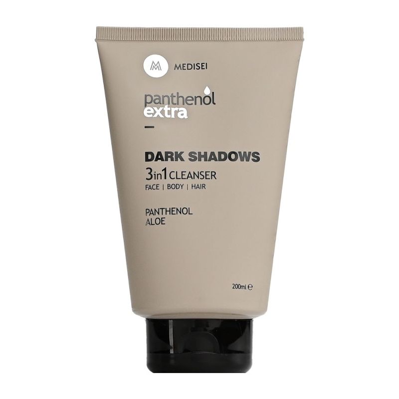 Panthenol Extra Dark Shadows 3 in 1 Cleanser Πρόσωπο Σώμα Μαλλιά 200ml