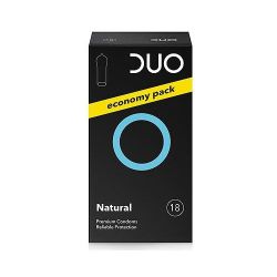 Duo Natural Προφυλακτικά Economy Pack 18τμχ