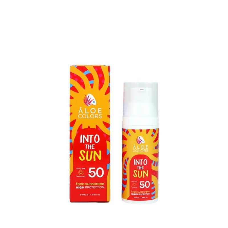 Aloe Colors Into The Sun Face Sunscreen spf50 50ml