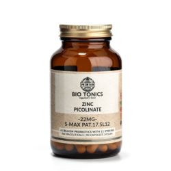 Bio Tonics Zinc Picolinate 22mg 90 φυτικές κάψουλες