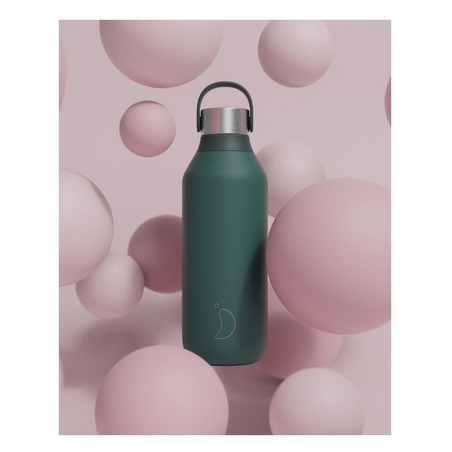 Chilly's Series 2 Pine Green Reusable Bottle 1L