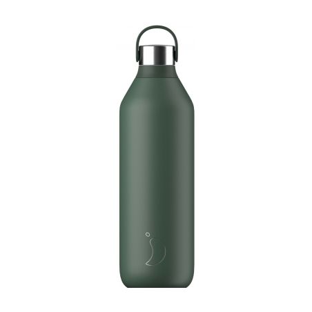 Chilly's Series 2 Pine Green Reusable Bottle 1L