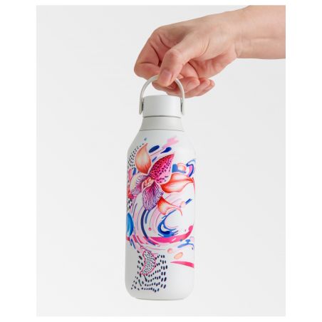 Chilly's Series 2 Urban Murals Orchid Reusable Bottle 500ml