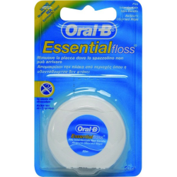 Oral-B Essential Floss Οδοντικό Νήμα Ακήρωτο 50m