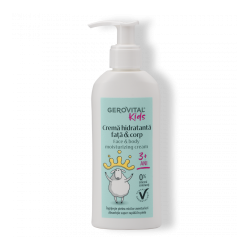 Gerovital Face & Body Moisturizing Cream Kids 3+ 150ml