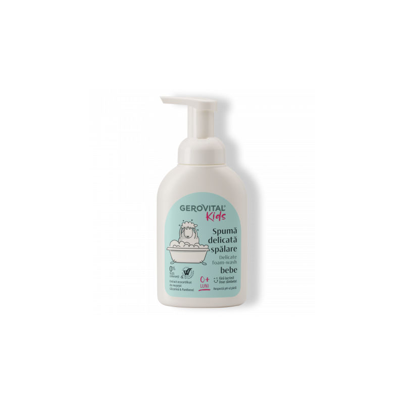 Gerovital Delicate Foam Wash 0+ 300ml