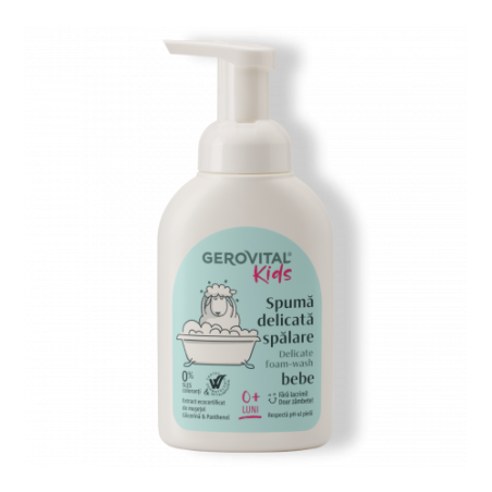 Gerovital Delicate Foam Wash 0+ 300ml