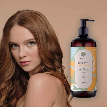 HairTry Date With Exfoliate Enzyme Shampoo Σαμπουάν Βαθύ Καθαρισμού και Απολέπισης 250ml