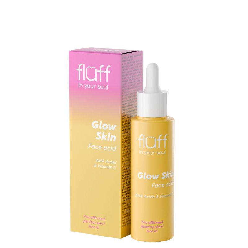 Fluff Glow Skin Acid scrub Smoothing Face Scrub 40ml