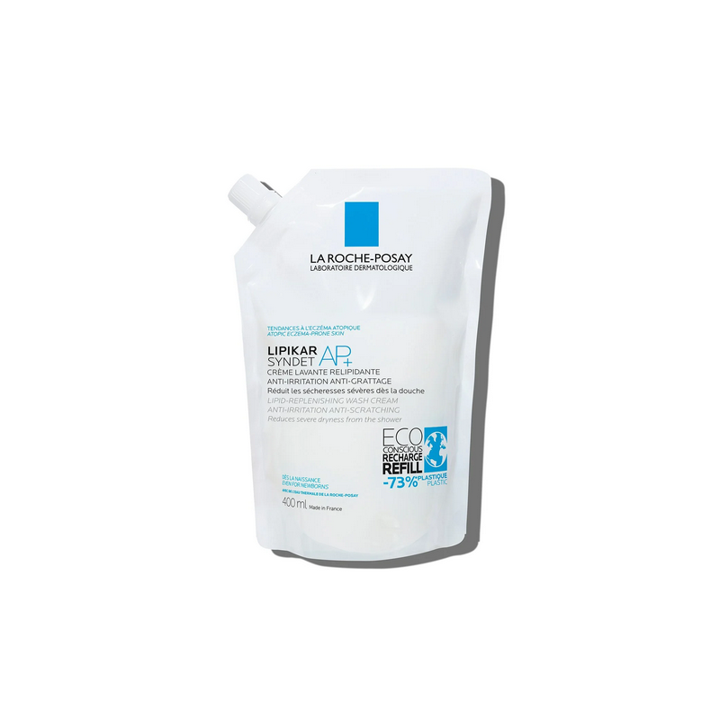 La Roche Posay Lipikar Eco-Consious Refill Syndet AP+ Αφρόλουτρο Σώματος 400ml