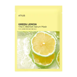 Anua Green Lemon Vita C Blemish Serum Mask 1pc/25ml