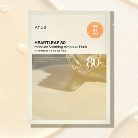 Anua Heartleaf 80 Moisture Soothing Ampoule Mask 27ml