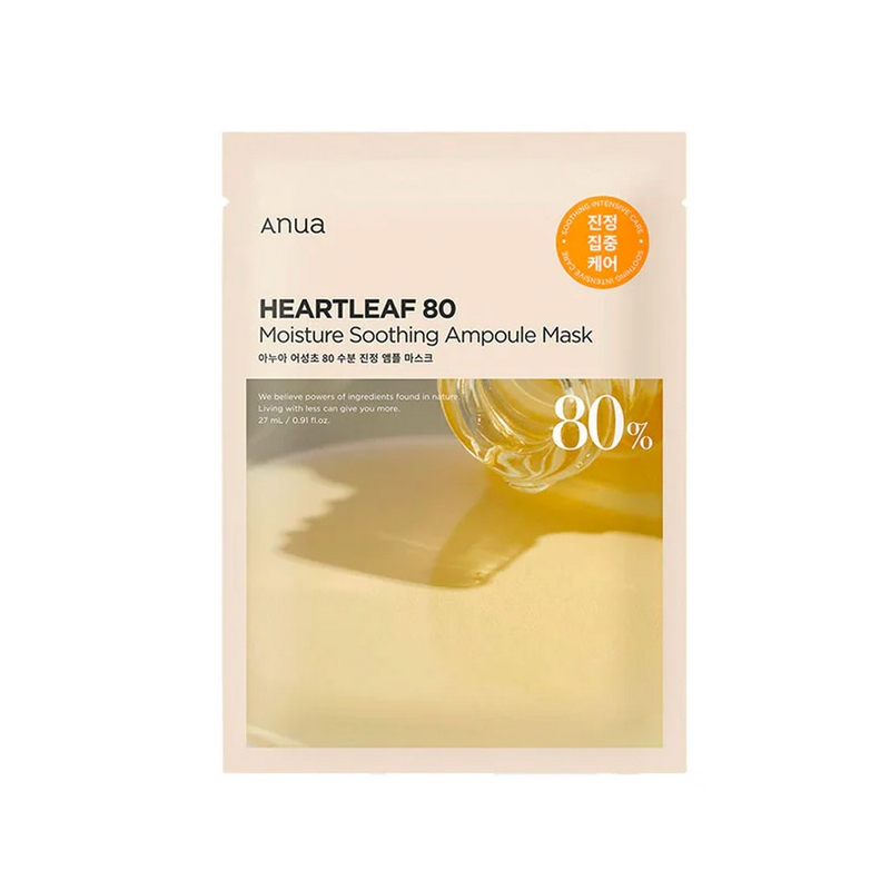 Anua Heartleaf 80 Moisture Soothing Ampoule Mask 27ml