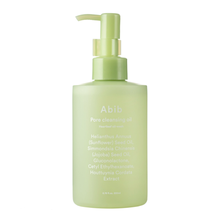 Abib Pore Cleansing Oil Heartleaf Oil Wash Sebum Reducing Makeup Remover Oil 200ml