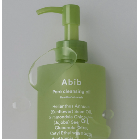 Abib Pore Cleansing Oil Heartleaf Oil Wash Sebum Reducing Makeup Remover Oil 200ml