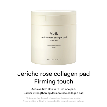 Abib Jericho rose collagen pad Firming touch 250ml 60 Pads