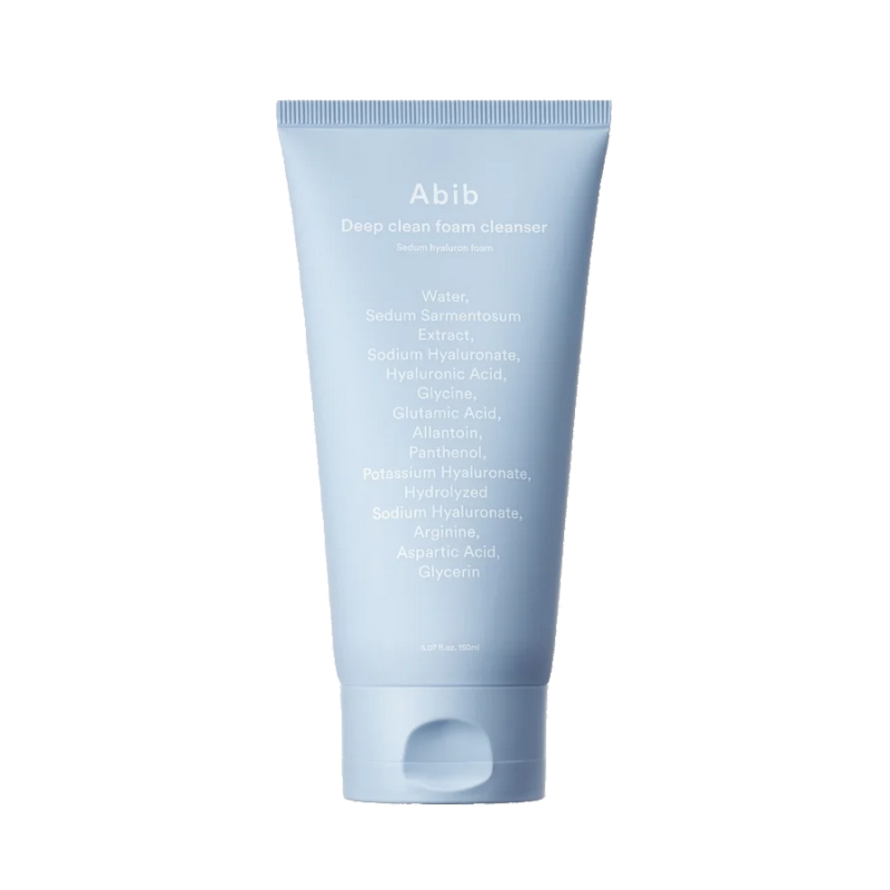 Abib Deep clean foam cleanser Sedum Hyaluron foam 150ml