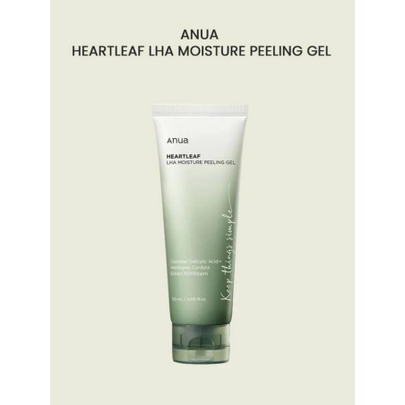 Anua Heartleaf LHA Moisture Peeling gel Ηπιο ενυδατικό gel απολέπισης 120ml