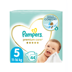 Pampers Premium Care Πάνα Μέγεθος 5 (11kg-16kg) 44 Πάνες