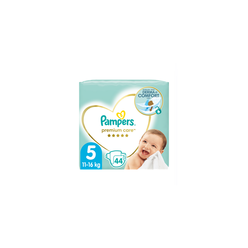 Pampers Premium Care Πάνα Μέγεθος 5 (11kg-16kg) 44 Πάνες