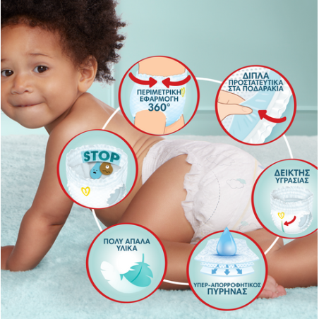 Pampers Premium Care Pants Πάνα-Βρακάκι Μέγεθος 6 (15kg+) 31 Πάνες-βρακάκι