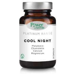 Power Health Cool Night συνεργιστικής δράσης με 1mg μελατονίνης 30 Κάψουλες