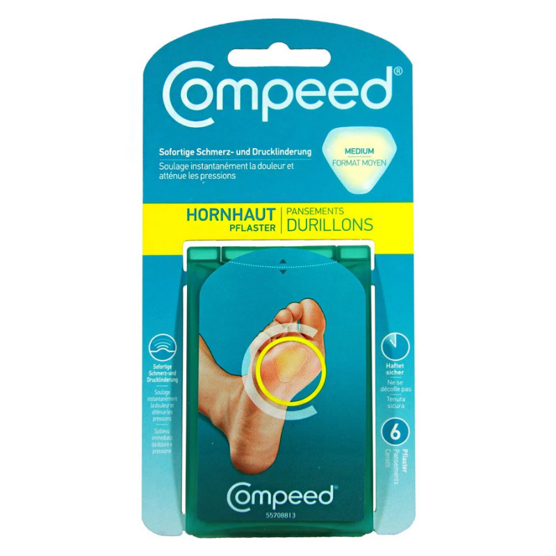 Compeed Επιθέματα για Σκληρύνσεις 6τμχ