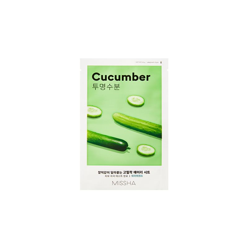 Missha Airy Fit Cucumber Face Mask 19g