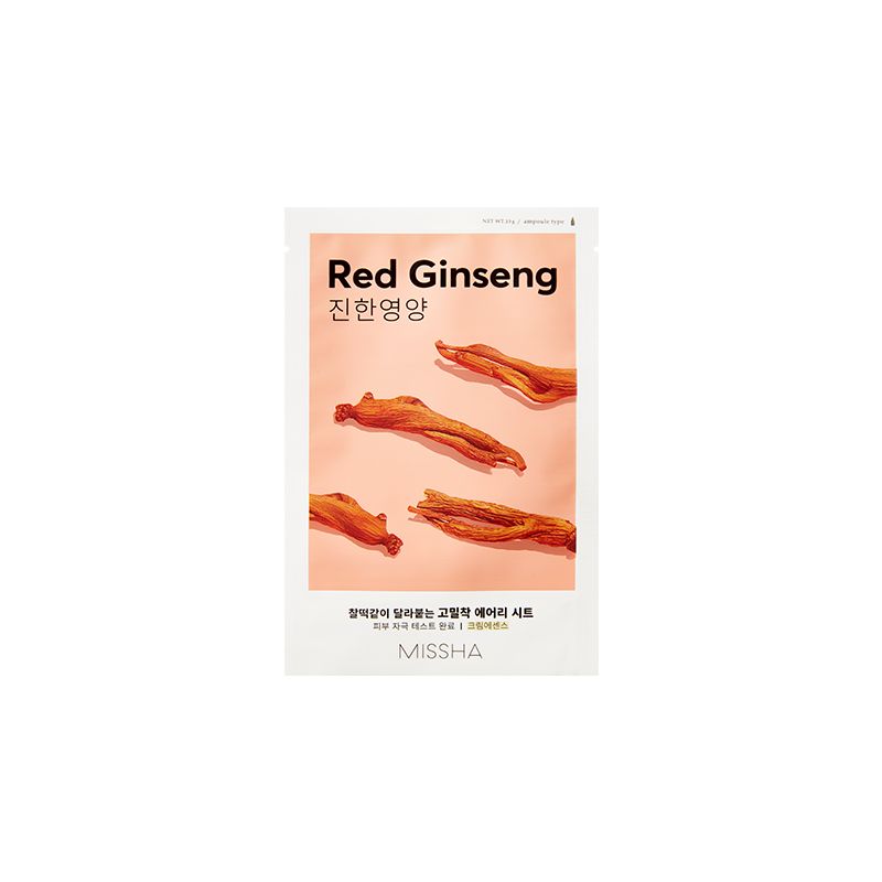 Missha Airy Fit Red Ginseng Sheet Mask 19g