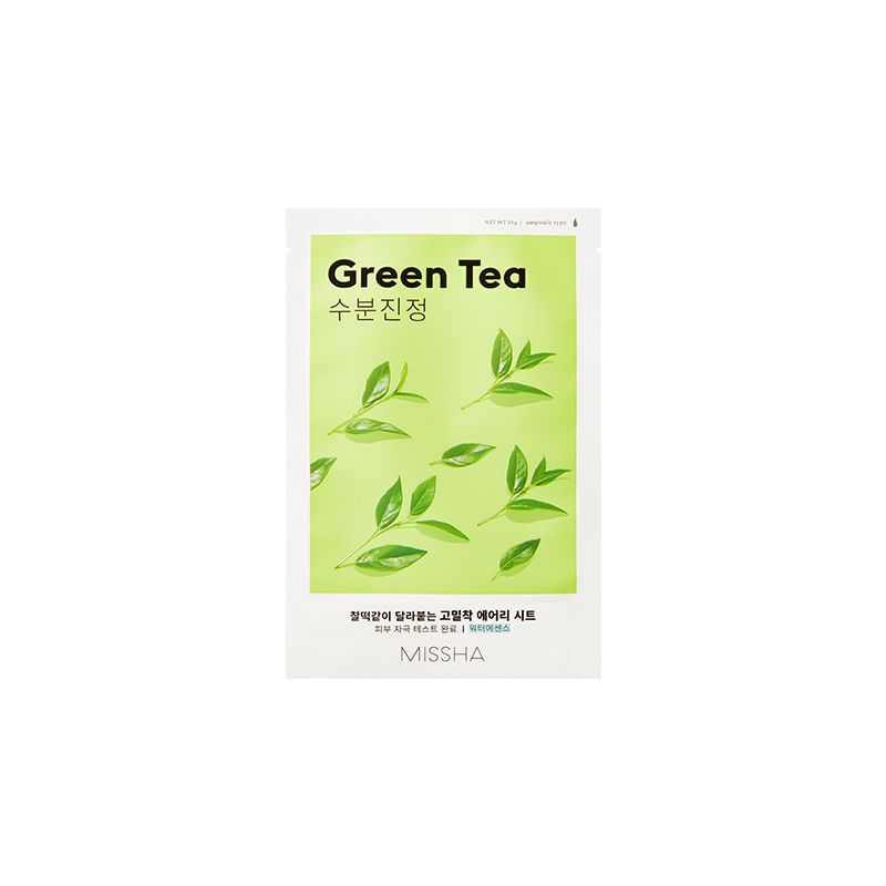 Missha Airy Fit Green Tea Sheet Mask 19g