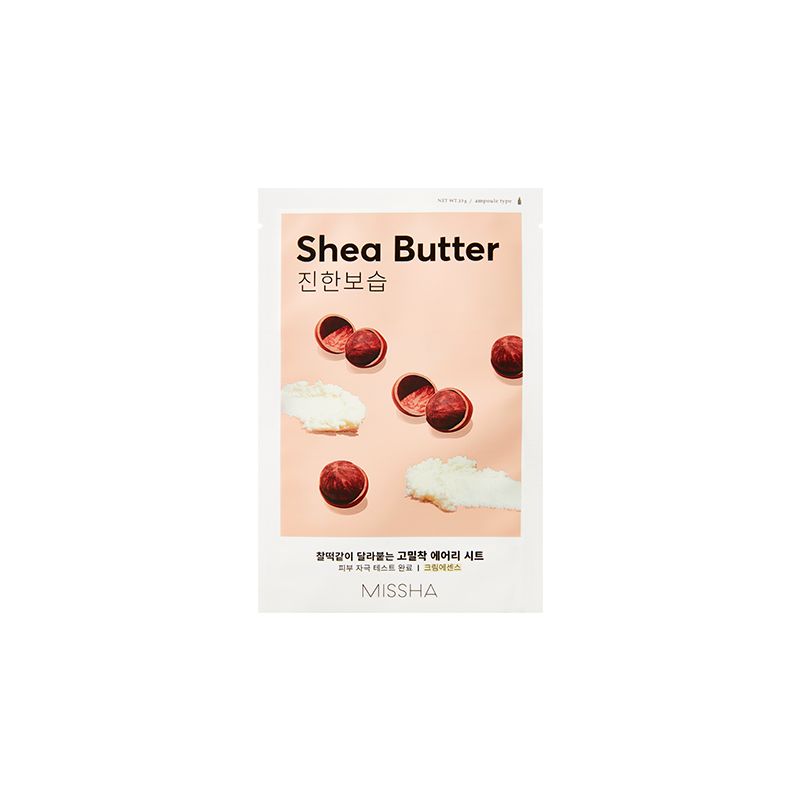 Missha Airy Fit Shea Butter Sheet Mask 19g