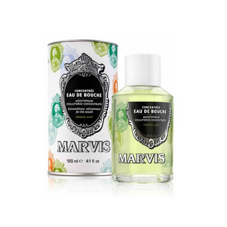 Marvis Concentrated Mouthwash Strong Mint Συμπυκνωμένο Στοματικό Διάλυμα 120ml