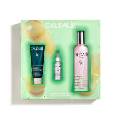 Caudalie Prep & Glow Bestsellers Trio Detox Mask 15ml + Serum 10ml + Beauty Elixir 100 ml