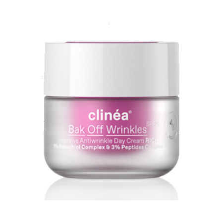 Clinea Bak off Wrinkles Rich SPF20 Ρυτίδες & Σφριγηλότητα 50ml