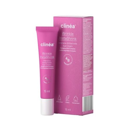 Clinea Wrinkle InstaShrink Eye Cream Ρυτίδες & Σφριγηλότητα 15ml