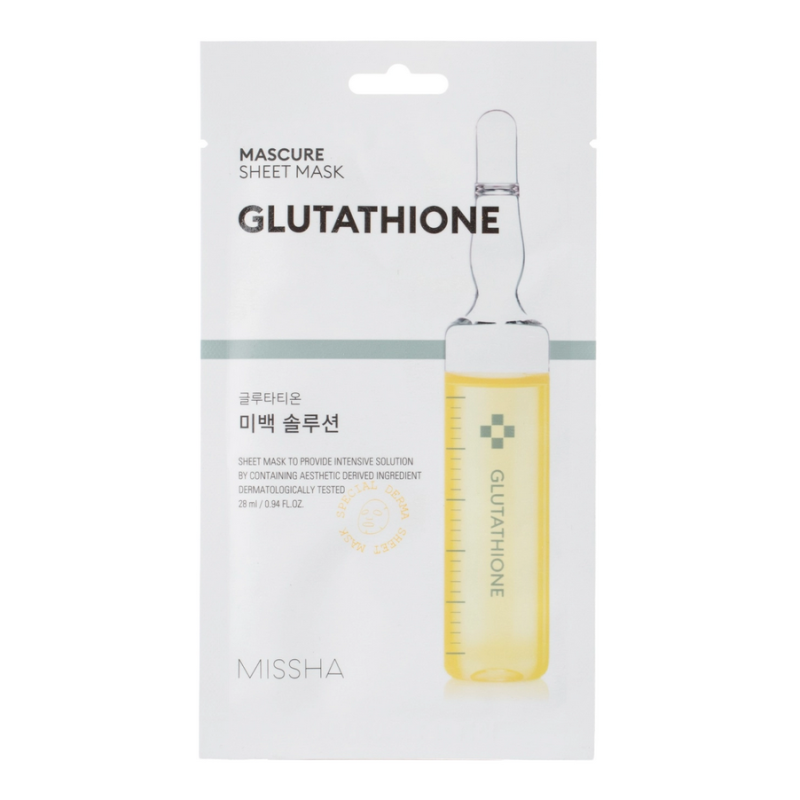 Missha Mascure Sheet Mask Glutathione 28ml