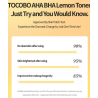 Tocobo Lemon Tonic with AHA and BHA Acids 150ml