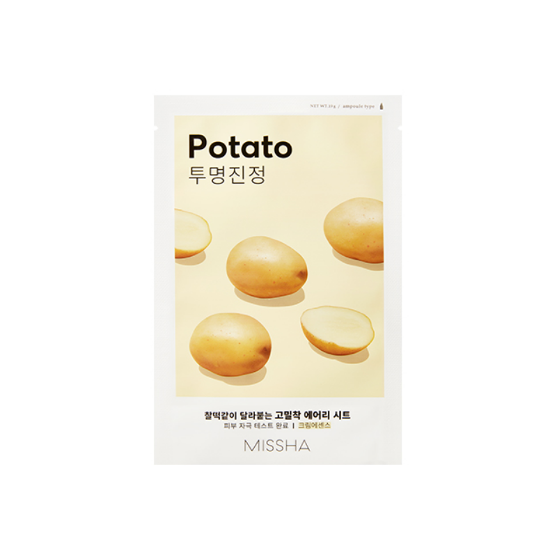 Missha Airy Fit Potato Soothing and Brightening Sheet Mask 19g