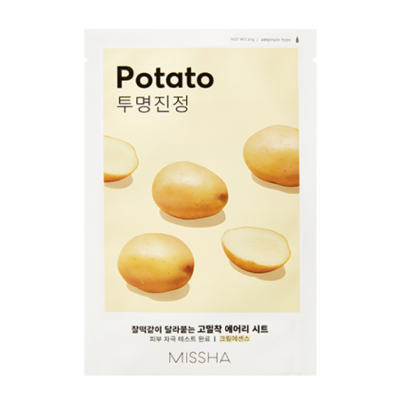 Missha Airy Fit Potato Soothing and Brightening Sheet Mask 19g