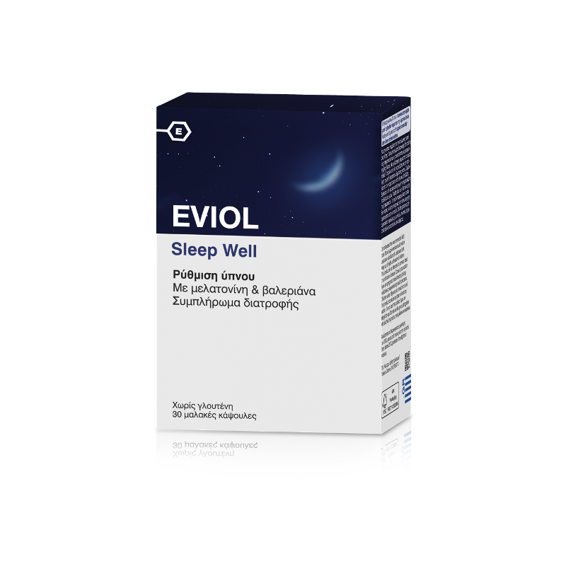 Eviol Sleep Well 30 μαλακές κάψουλες - Eviol