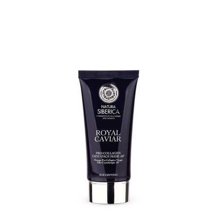 Natura Siberica Royal Caviar Cryo Mask -50° με φυτικό κολλαγόνο για Ελαστικότητα & Λάμψη 75ml