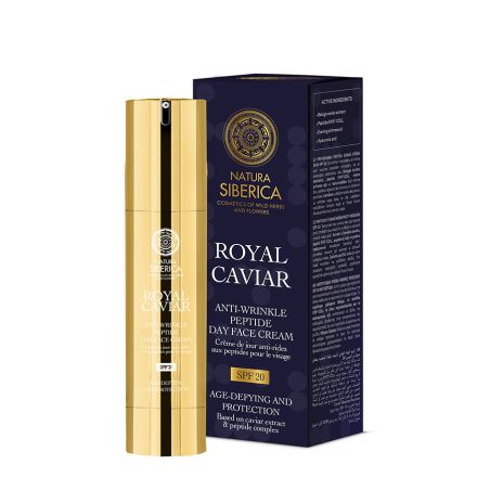 Natura Siberica Royal Caviar Kρέμα ημέρας με SPF 20 για προστασία & ενυδάτωση 50ml