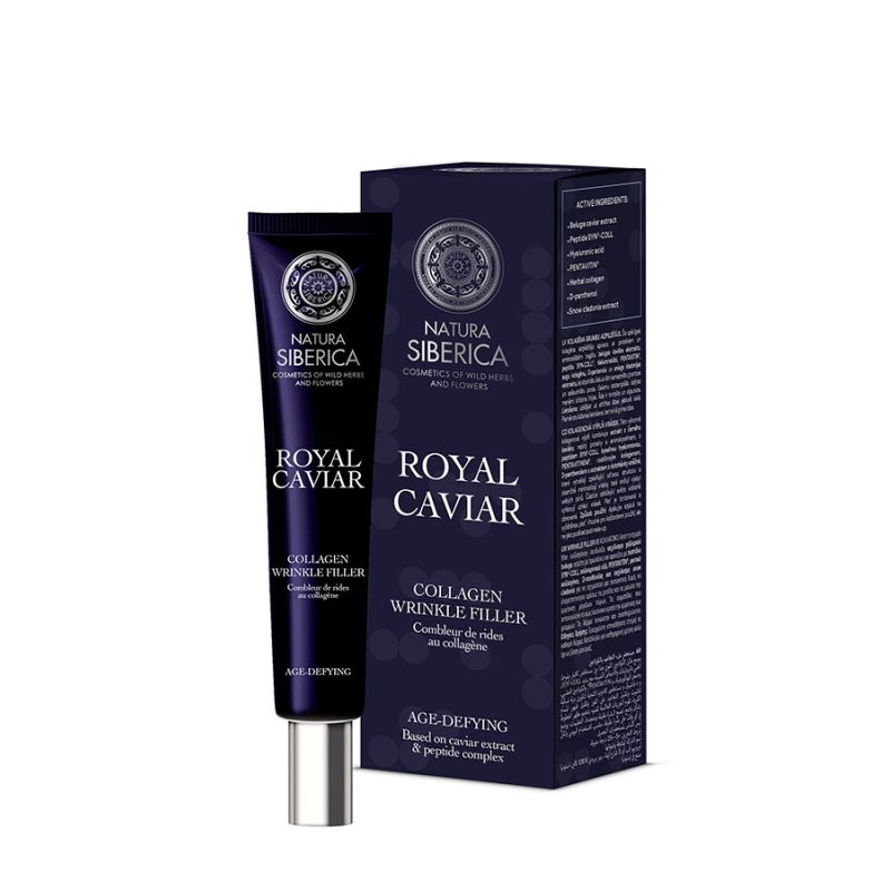 Natura Siberica Royal Caviar Filler με σύμπλεγμα πεπτιδίων & φυτικό κολλαγόνο 40ml