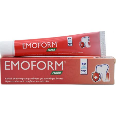 Emoform Fluor Οδοντόκρεμα κατά της Τερηδόνας 50ml