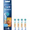 Oral-B Βασιλιάς Των Λιονταριών Ανταλλακτικές Κεφαλές Ηλεκτρικής Οδοντόβουρτσας για 3m+ 4τμχ